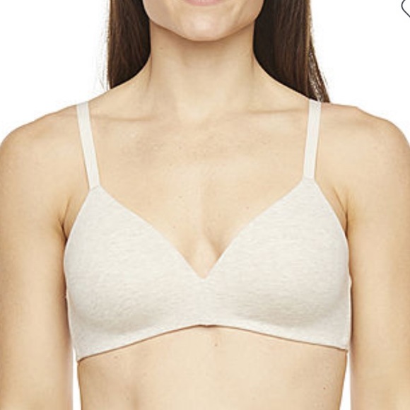 Ambrielle Organic Cotton Wireless Full Coverage Bra - Picture 1 of 3